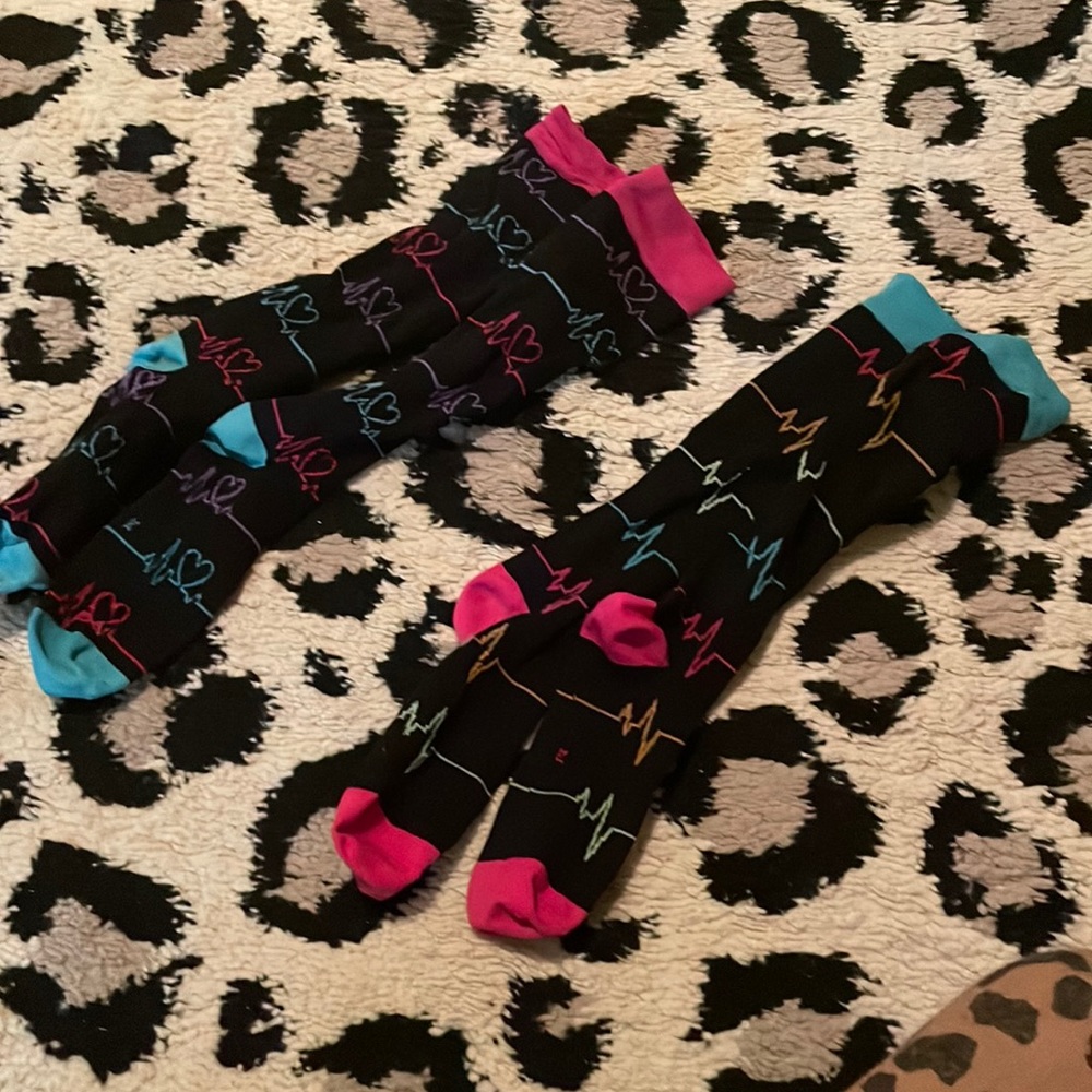 Two Pairs of Compression Socks